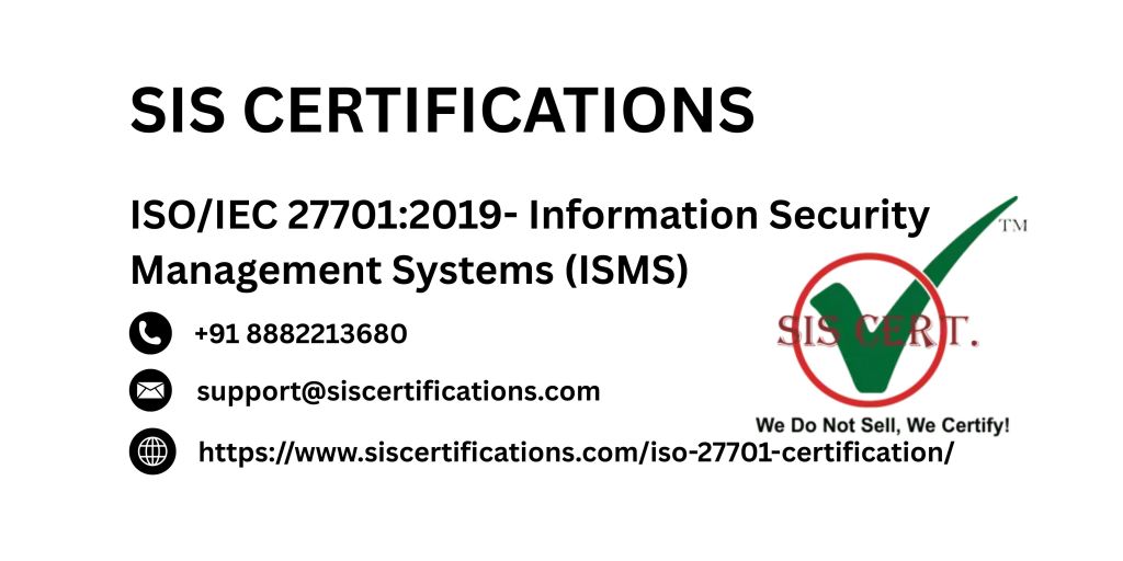 ISO 27701 Certification: Securing Data Privacy with SIS&nbsp;Certifications